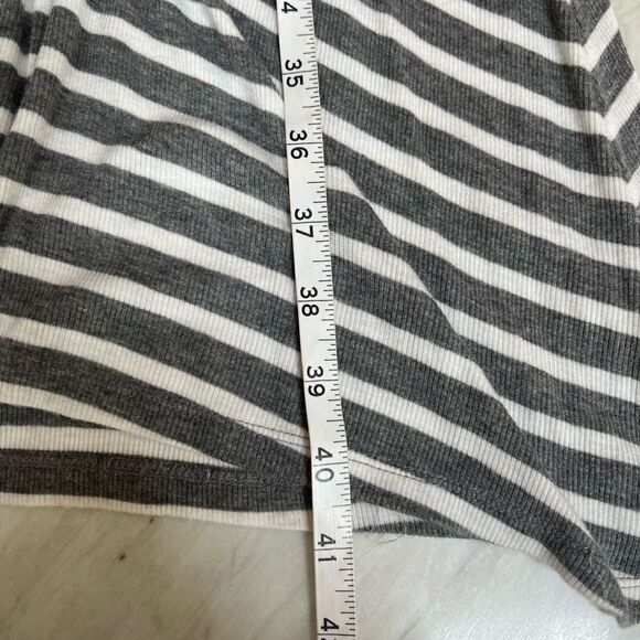 BCBGMaxazria Womens Maxi Skirt Striped Knit Elastic Waist Pull On Casual Size S - Picture 6 of 6